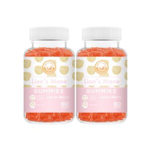 Version 1.0.0 Gomitas de hongo Melena de León sabor limón y baya