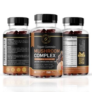 Version 1.0.0 Gomitas para energía mental y sistema inmunológico 10 hongos