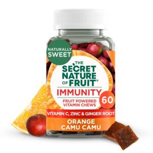 Gomitas Immunity Chews vitamina c zinc jengibre camu camu
