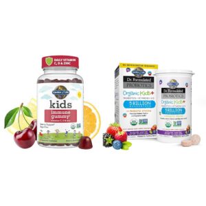 Gomitas inmunes para niños con vitamina C D y zinc Garden of Life