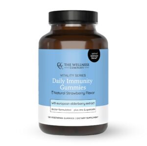 Version 1.0.0 Gomitas diarias para inmunidad The Wellness Company con saúco negro