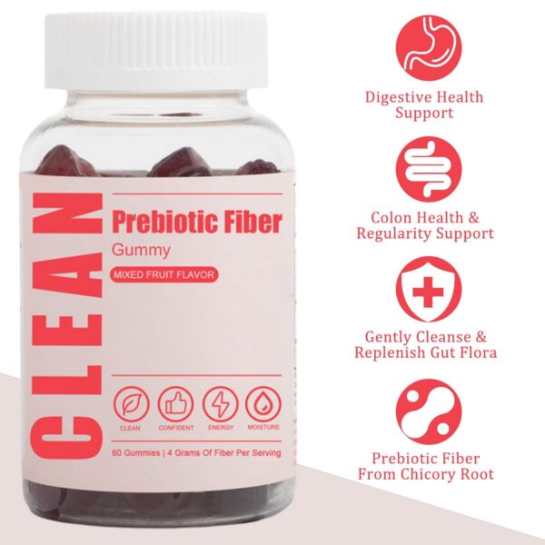 Gomitas JINMAO fibra natural sin azúcar ni colorantes