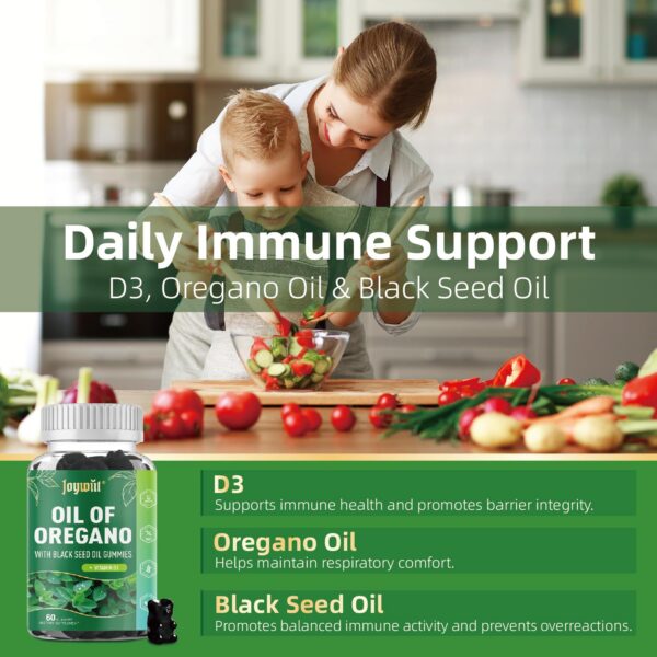 Version 1.0.0 Gomitas Joywiit aceite orégano salud inmunológica