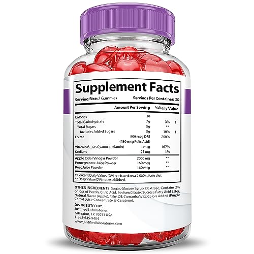 Version 1.0.0 Gomitas con jugo de remolacha granada y vitamina b12