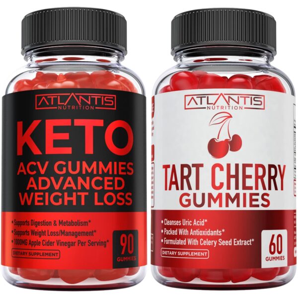 Gomitas Keto ACV avanzadas para pérdida de peso sabor manzana