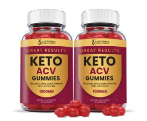 Gomitas Keto ACV Justified Laboratories paquete de 2
