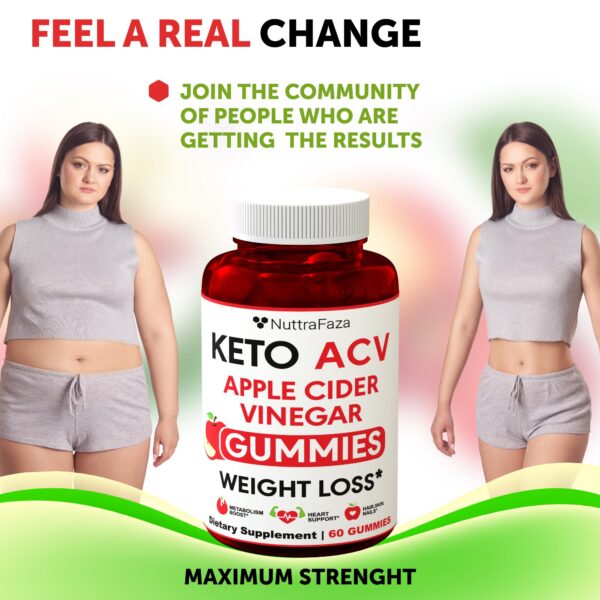 Gomitas Keto ACV para pérdida de peso digestiva