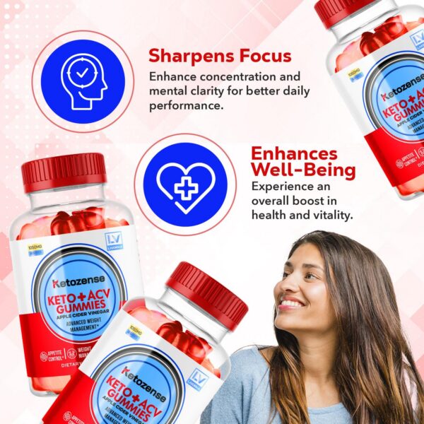 Gomitas Ketozense ACV suplemento natural LIVORKA pack 2