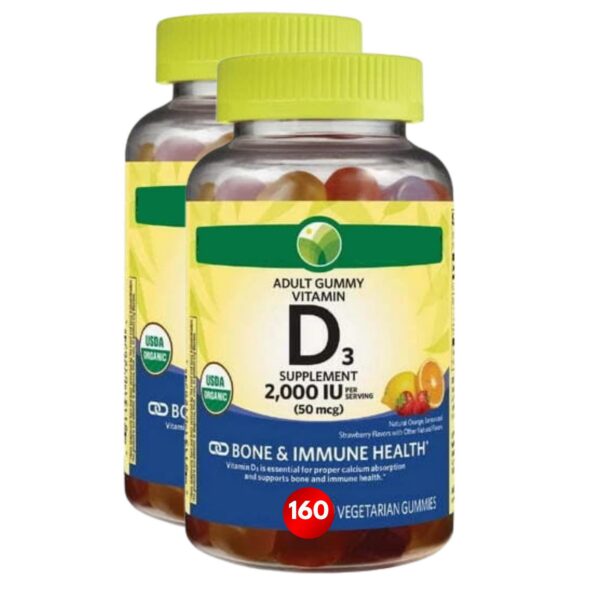 Gomitas KP+ Vitamina D3 etiqueta frontal