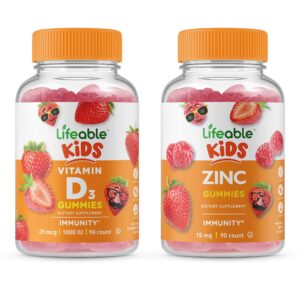 Version 1.0.0 Gomitas Lifeable de Vitamina D y Zinc