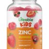 Gomitas Lifeable zinc y biotina sabor natural veganas