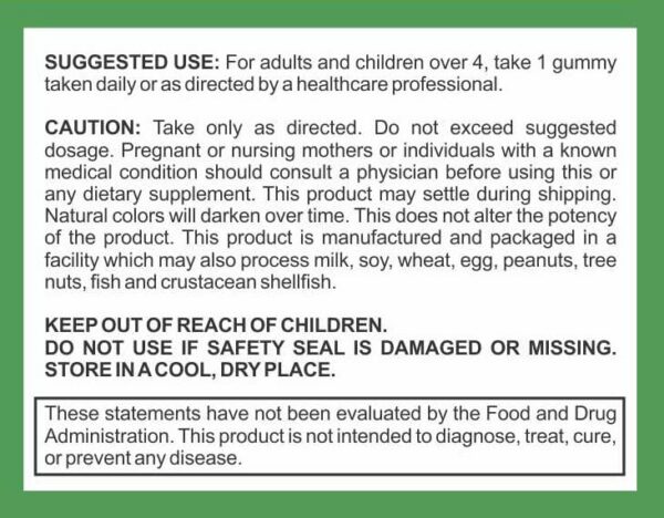 Version 1.0.0 Gomitas LifeSourceVitamins en frasco para apoyo digestivo y equilibrio