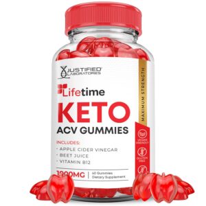 Gomitas Lifetime Keto ACV con 1000MG vinagre sidra manzana