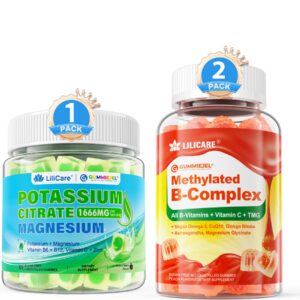 Gomitas LILICARE con Vitaminas B, Magnesio y Potasio