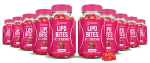 Gomitas Lipo Bites vinagre manzana vitamina B12 salud femenina
