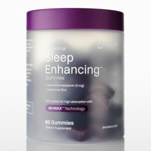 Gomitas liposomales Haroutine para mejorar el sueño sabor mora acai