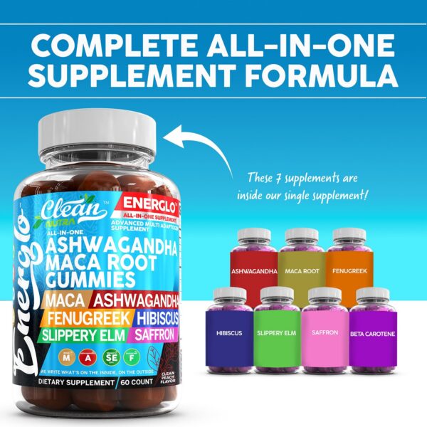 Version 1.0.0 Gomitas veganas adaptógenas con Ashwagandha y Maca