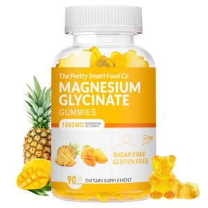 Version 1.0.0 Frasco de gomitas glicinato de magnesio 1000 mg