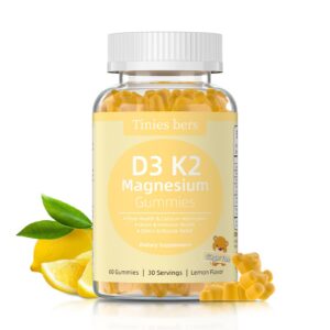 Gomitas de magnesio glicinato 500 mg sabor limón