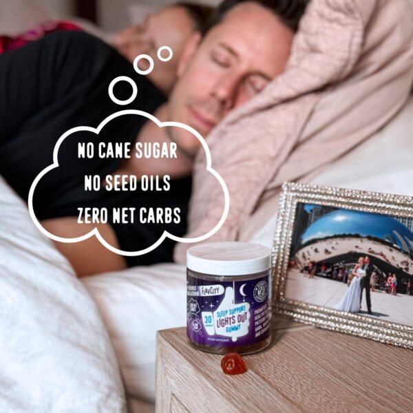 Gomitas masticables melatonina FlavCity caja frontal