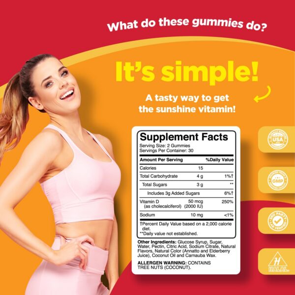 Gomitas masticables Phytoral vitamina D para inmunidad