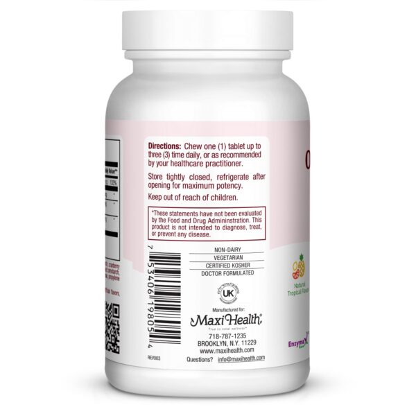 Gomitas Maxi Health Yummie Oraldophilus sabor tropical probióticos