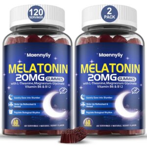 Version 1.0.0 Gomitas Melatonina 20mg para adultos sabor frutas rojas