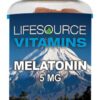 Gomitas melatonina 5mg sabor fresa LifeSourceVitamins
