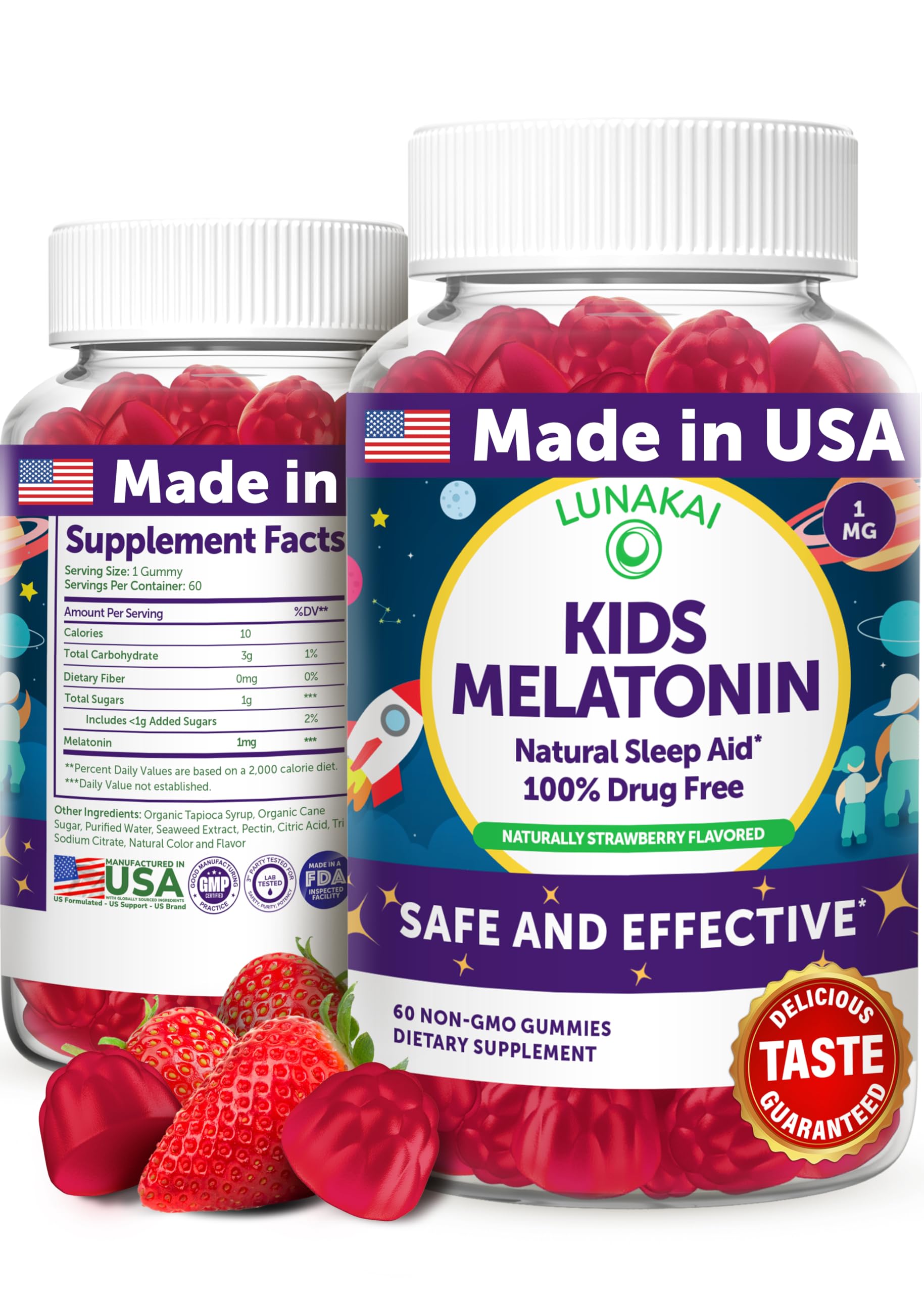 Lunakai USA Melatonin, 1 mg