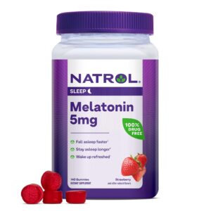 Gomitas Natrol melatonina 5mg vegetarianas no GMO