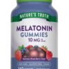 Gomitas melatonina Nature's Truth 140 unidades frasco