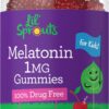 Gomitas melatonina niños Carlyle 1mg 100 unidades sabor frutas