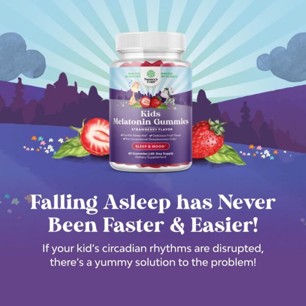 Version 1.0.0 Gomitas melatonina niños Natures Craft sabor natural