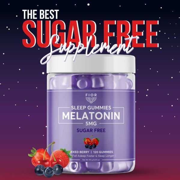 Gomitas melatonina veganas y naturales para descanso FIOR