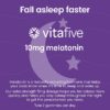 Version 1.0.0 Gomitas melatonina vitafive detalle textura y color