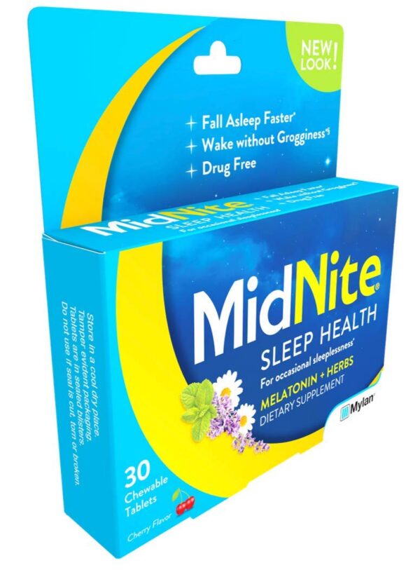 Gomitas MidNite para sueño natural insomnio ocasional