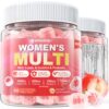 Gomitas multivitamínicas para mujeres, etiqueta y envase