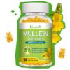 Gomitas de mullein con sabor a mango para salud pulmonar y limpieza