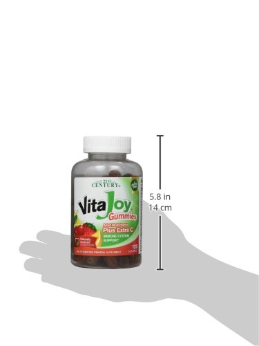 Gomitas multivitamínicas 21st Century Vitajoy sabor fruta