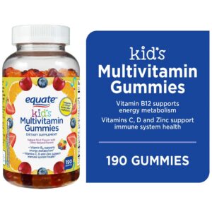 Version 1.0.0 Gomitas multivitamínicas Equate para niños con sabores naturales