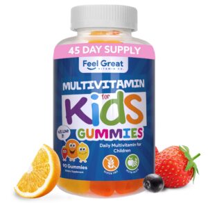 Gomitas multivitamínicas Feel Great para niños envase frontal
