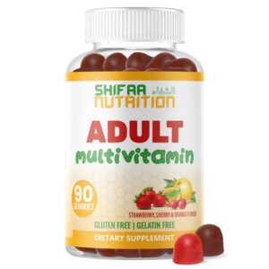 Version 1.0.0 Gomitas multivitamínicas halal para adultos sabor fruta