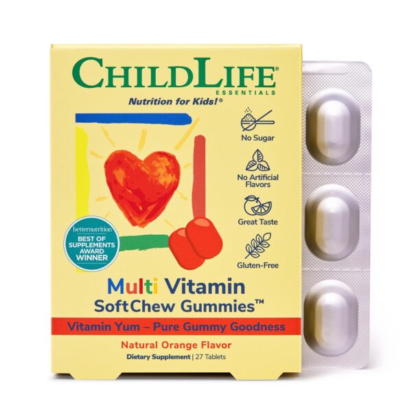Version 1.0.0 Gomitas multivitaminas para niños CHILDLIFE SoftChew 27 tabs