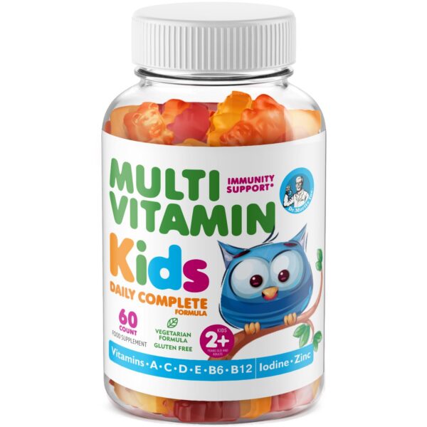 Version 1.0.0 Gomitas multivitamínicas DR. MORITZ para niños frasco frontal