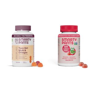 Version 1.0.0 Gomitas multivitamínicas SmartyPants para adolescentes en frasco