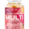 Gomitas multivitamínicas SUKU para mujeres sabor piña y durazno