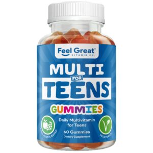 Version 1.0.0 Gomitas multivitamínicas adolescentes, cítrico y fresa