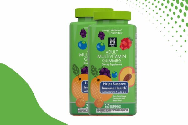 Gomitas multivitamínicas para adultos – empaque frontal