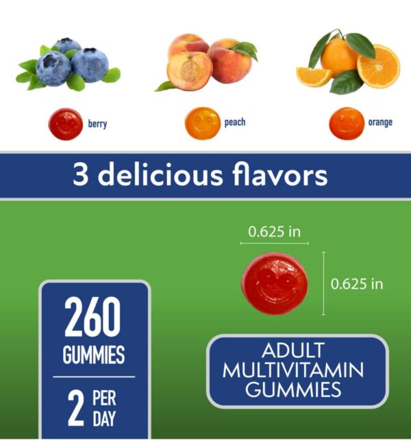 Etiqueta del producto con sabores frutales