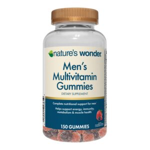 Gomitas multivitamínicas para hombres Nature's Wonder